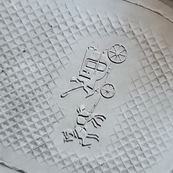 COACH SUEDE LEATHER SLIP-ON SNEAKERS - Picture 7 of 9